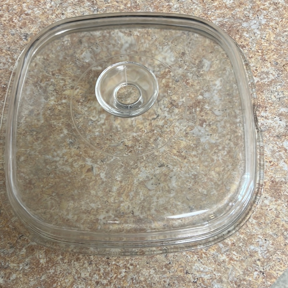Pyrex A12C square glass lid